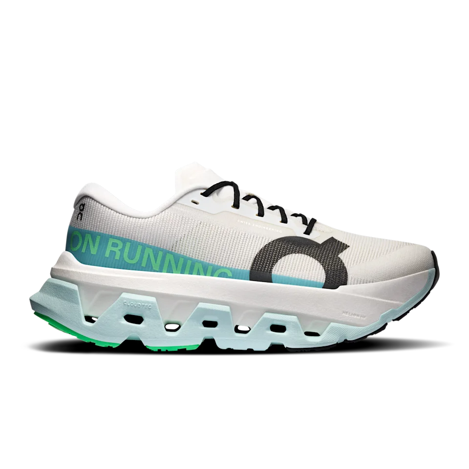 On Cloudmonster 3 Hyper Ivory & Flurry Feminino – Corridas longas, corridas cronometradas, passadas responsivas