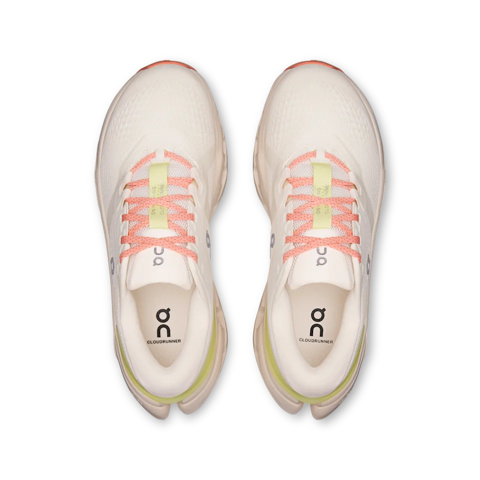 On Cloudrunner 3 Ivory & Dew Feminino