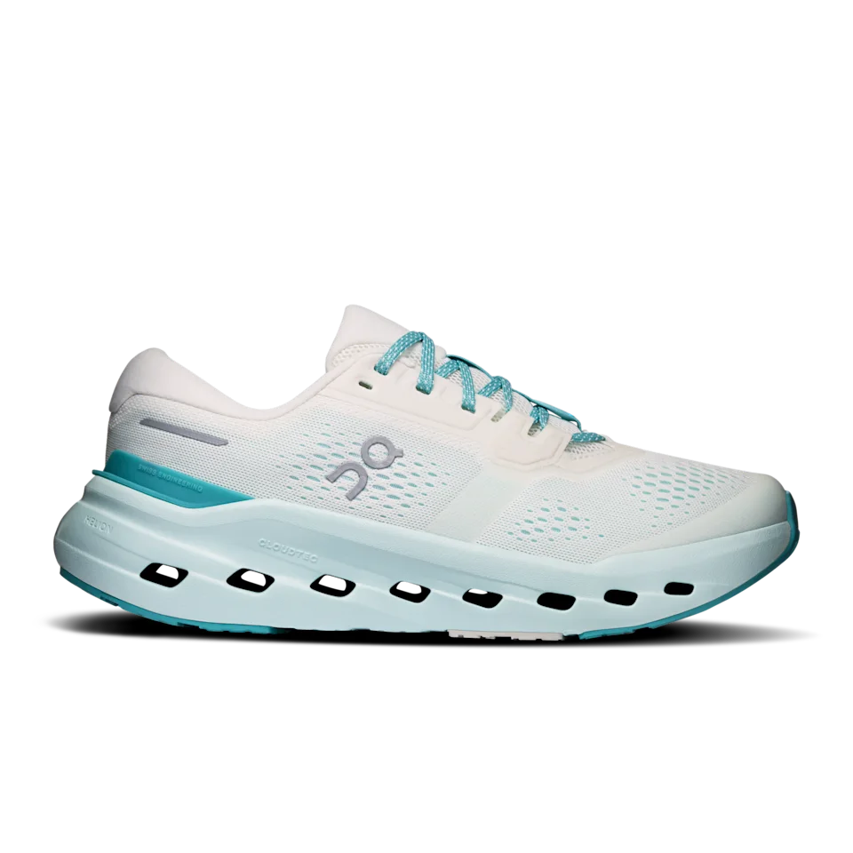 On Cloudrunner 3 Ivory & Aquamarine Feminino