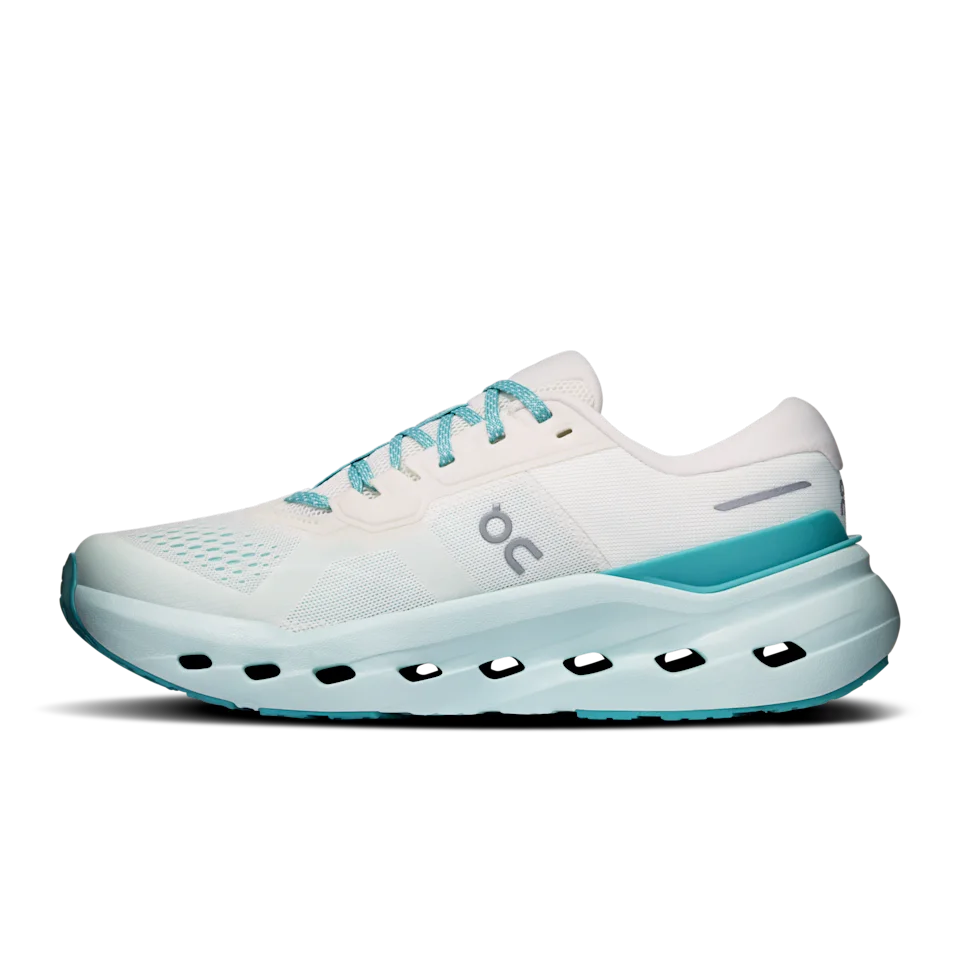 On Cloudrunner 3 Ivory & Aquamarine Feminino