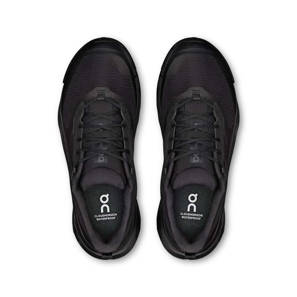 On Cloudhorizon 2 Waterproof Black & Black Feminino
