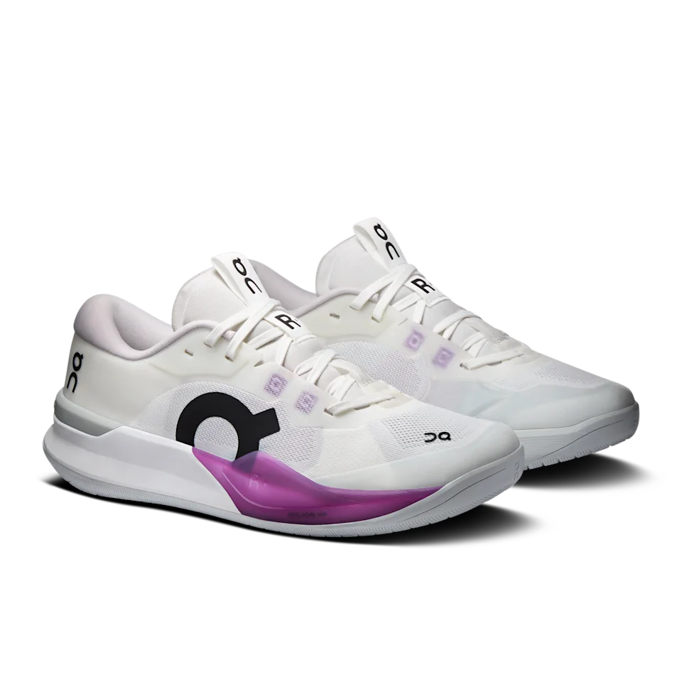 On THE ROGER Pro 3 White & Muscadine Feminino