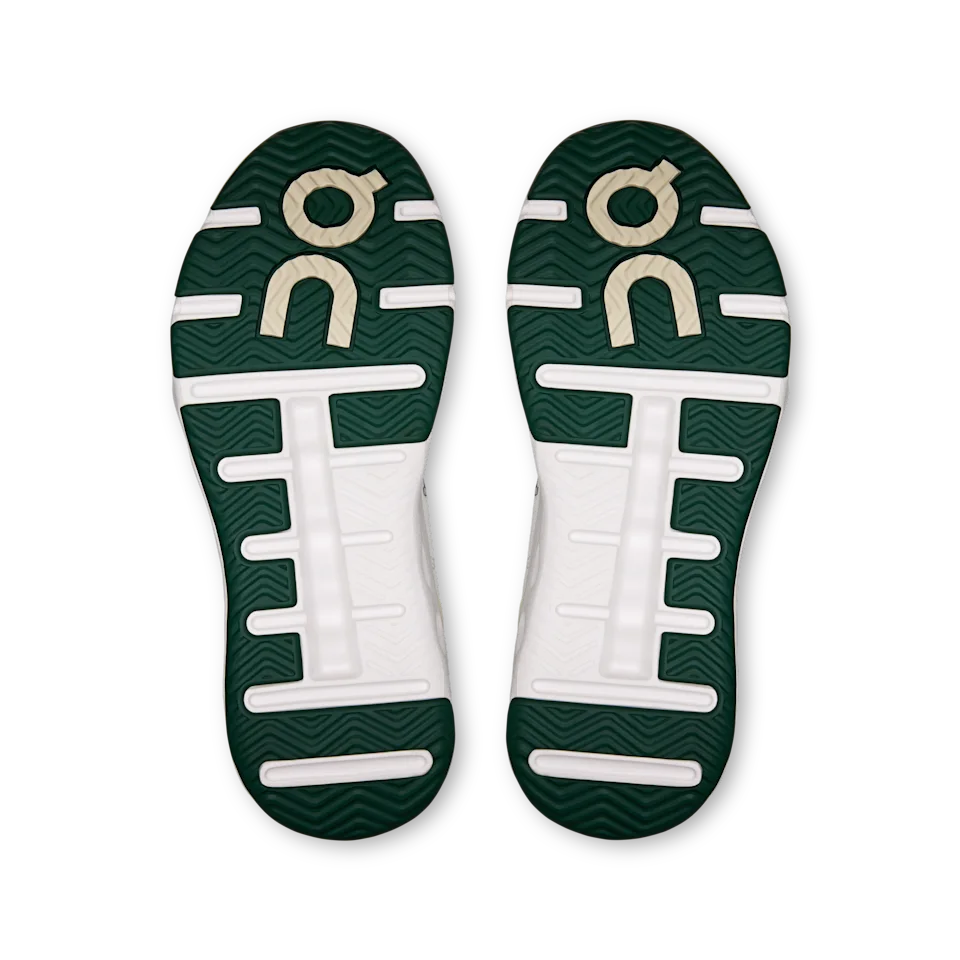 On THE ROGER Wildcard Ivory & Evergreen Feminino