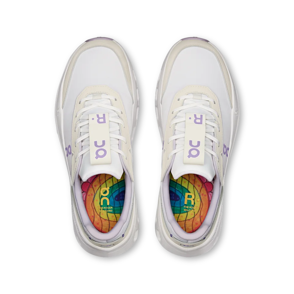 On THE ROGER Wildcard Ivory & Orchid Feminino