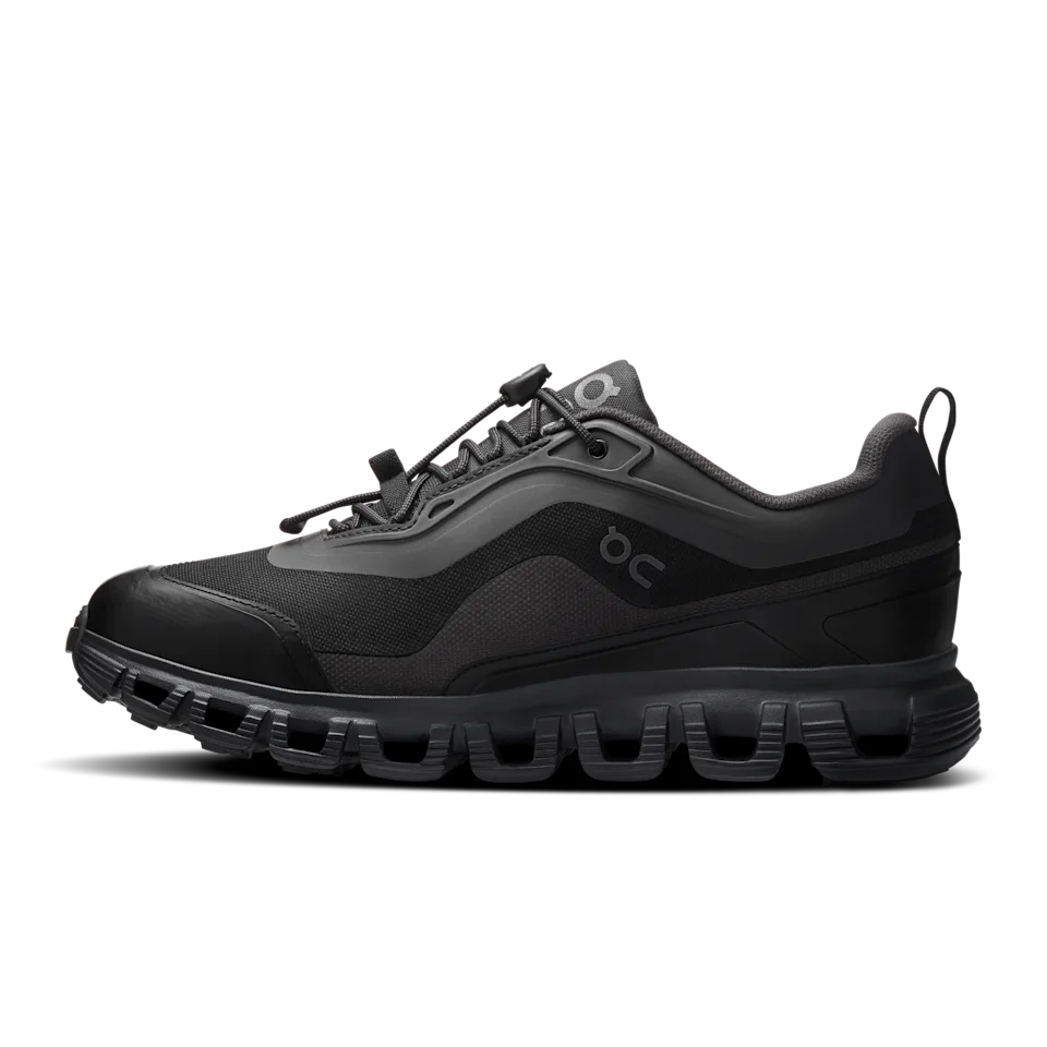 On Cloud 6 Geo Waterproof Black & Black Feminino