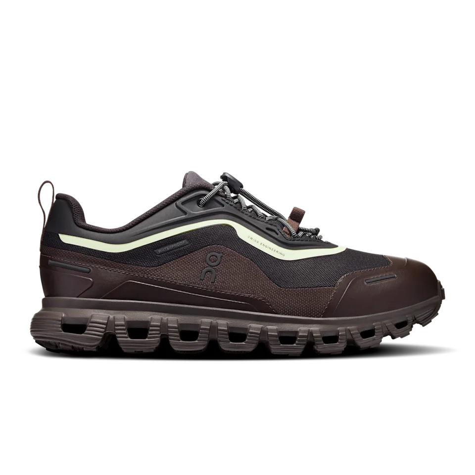 On Cloud 6 Geo Waterproof Black & Lima Feminino
