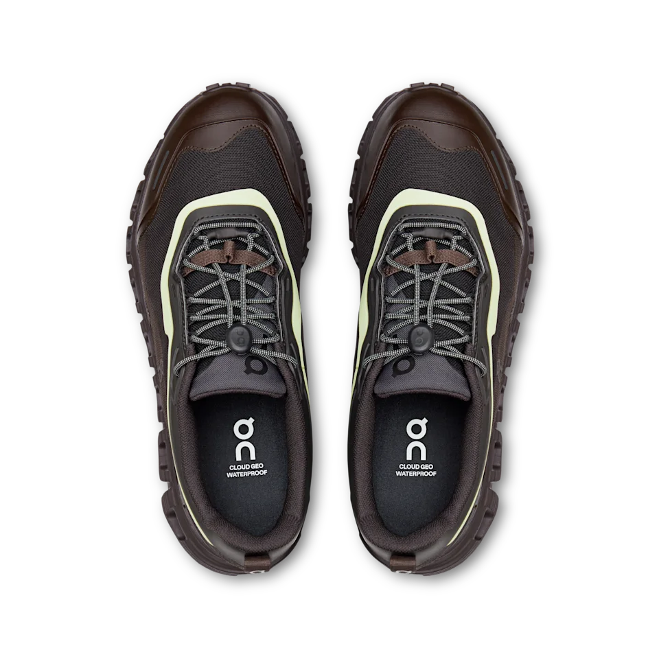 On Cloud 6 Geo Waterproof Black & Lima Feminino