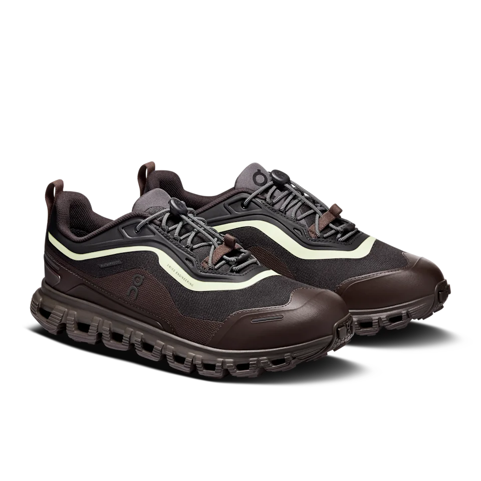 On Cloud 6 Geo Waterproof Black & Lima Feminino