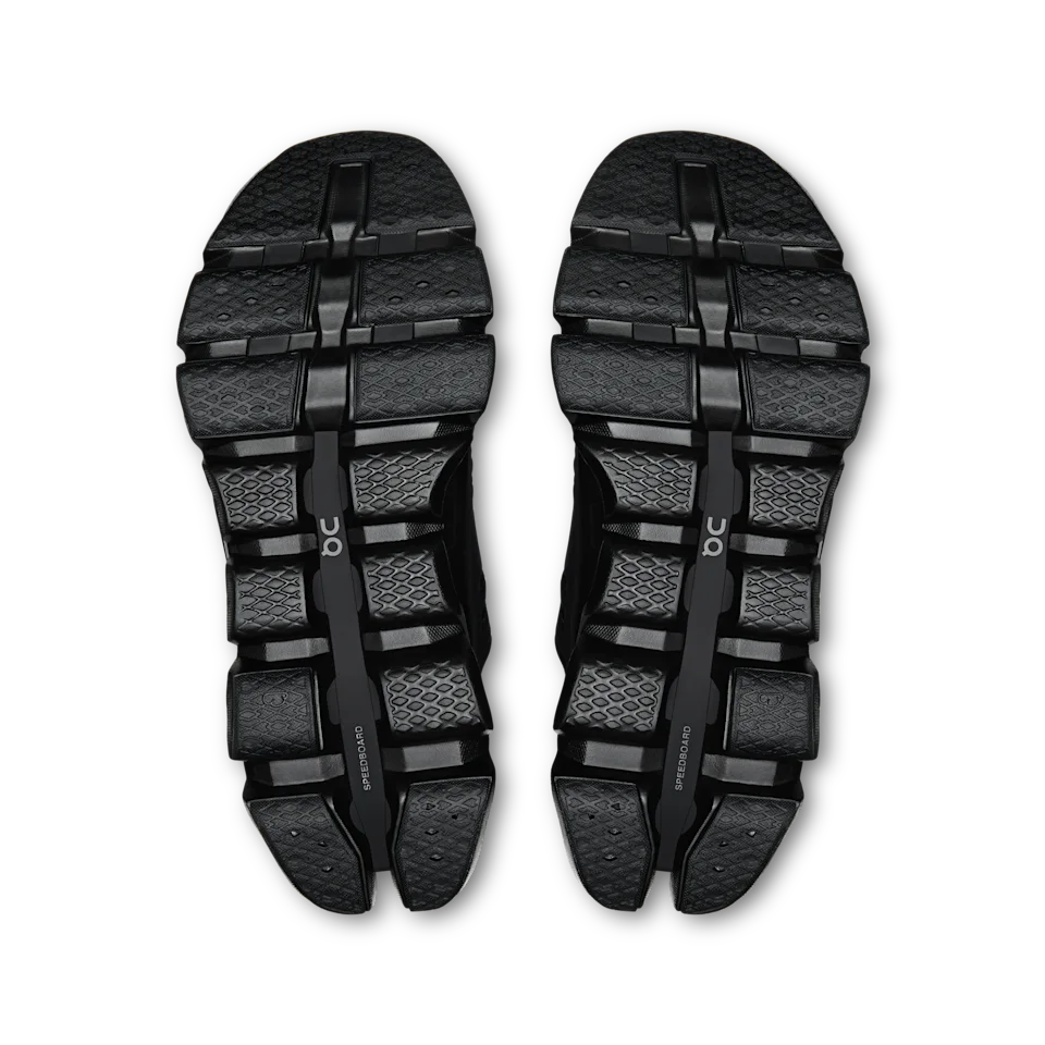 On Cloudswift Amp Black & Black Feminino