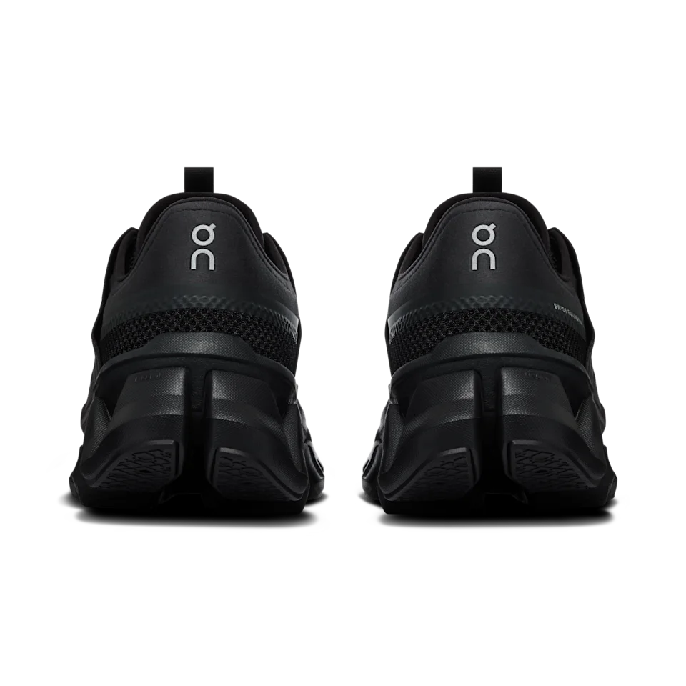 On Cloudswift Amp Black & Silver Feminino