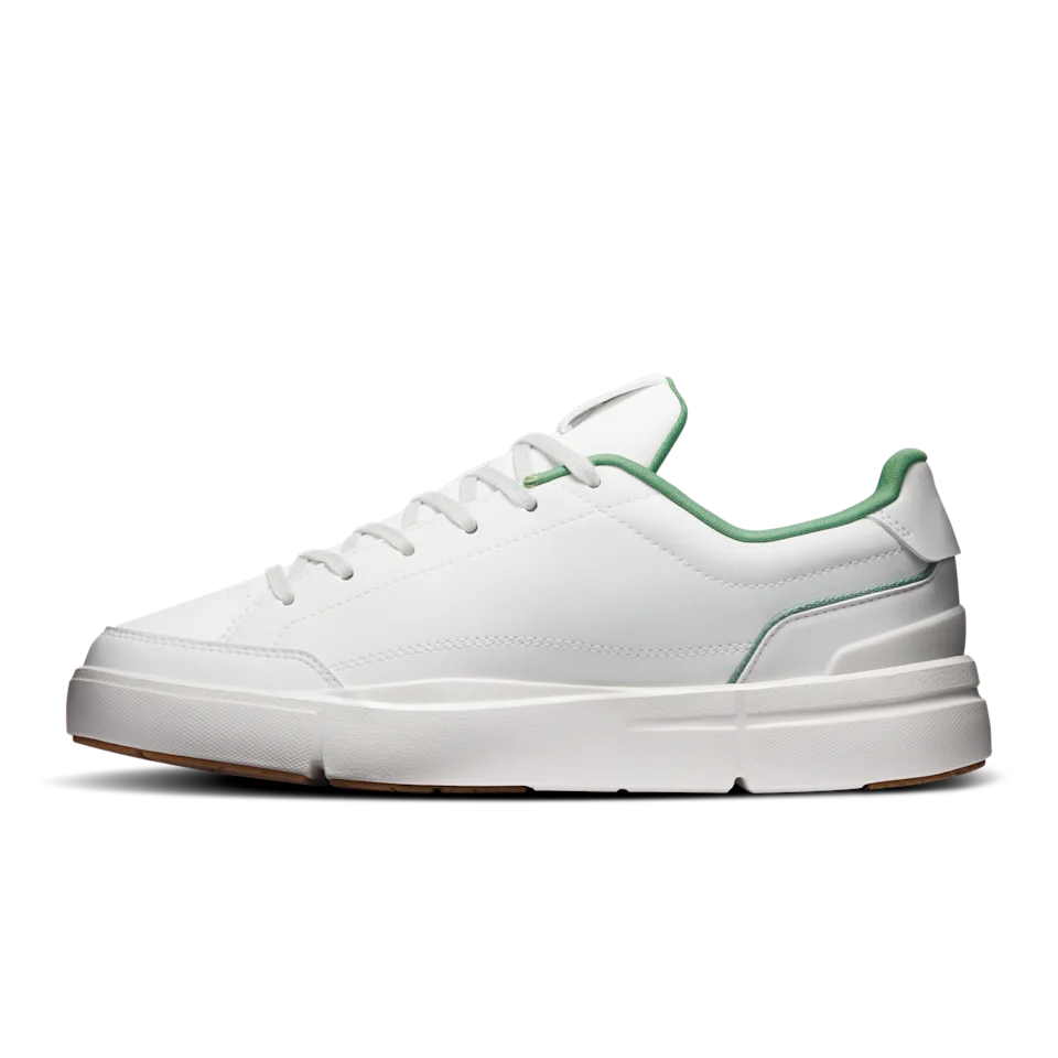 On THE ROGER Centre Court Ivory & Fern Feminino
