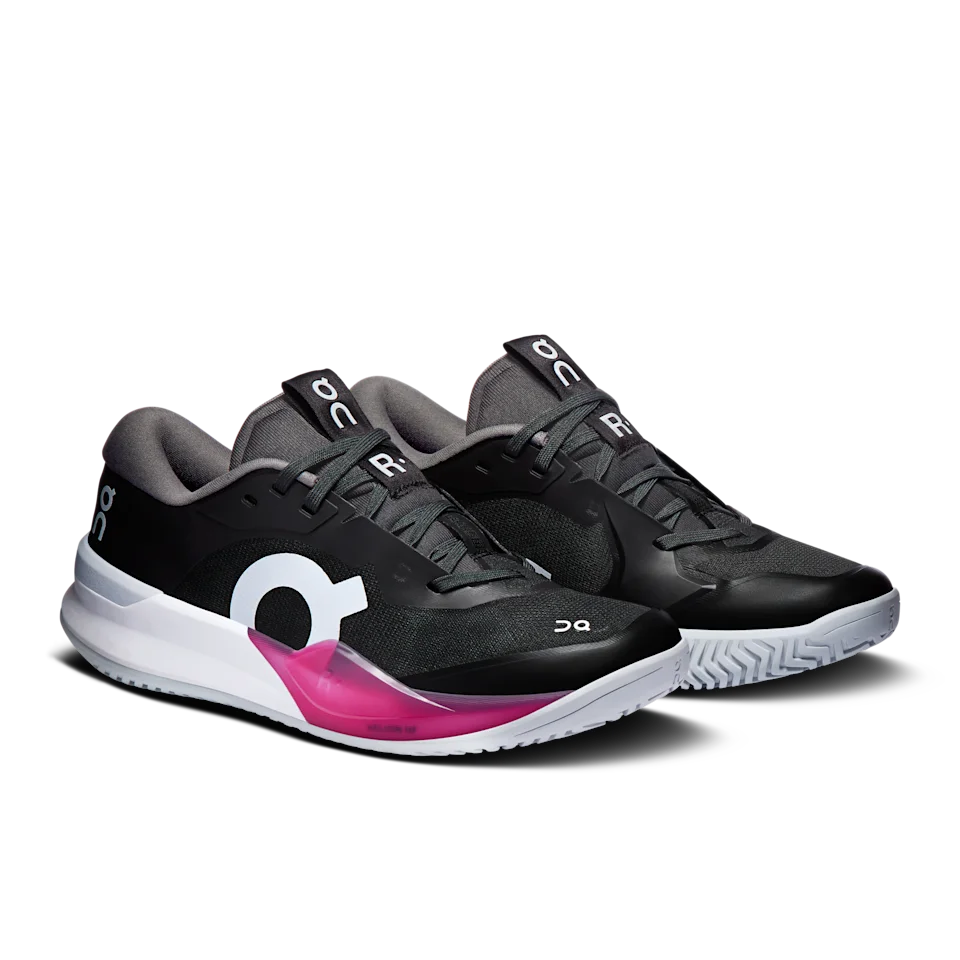 On THE ROGER Pro 3 Clay Black & Pink Feminino
