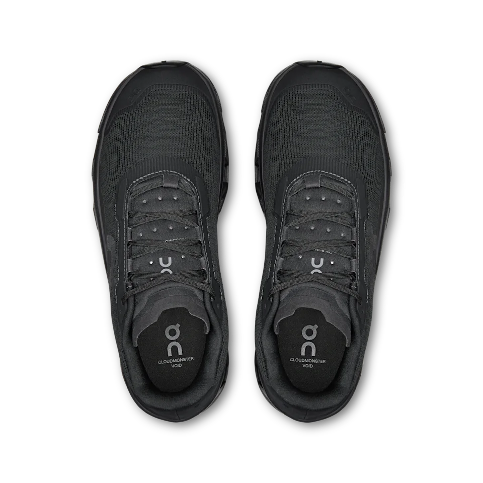 On Cloudmonster Void Black & Black Feminino