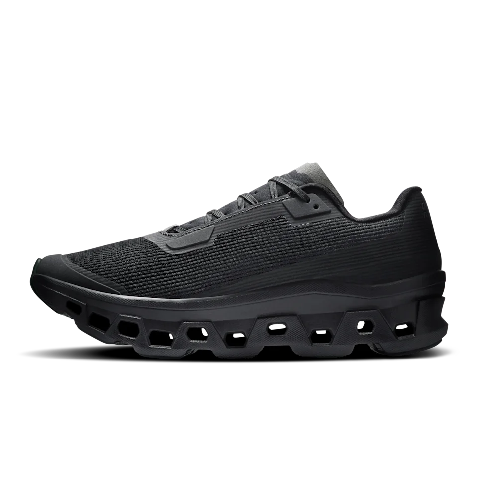On Cloudmonster Void Black & Black Feminino