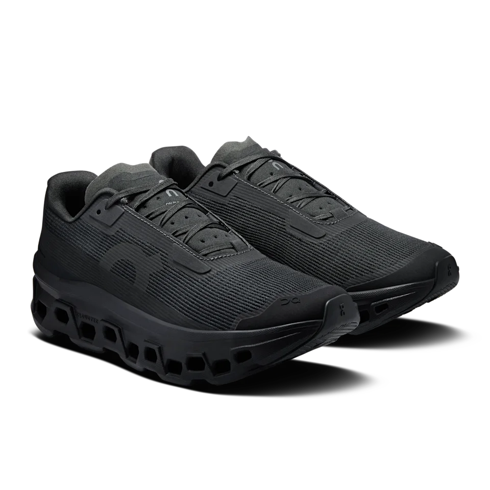 On Cloudmonster Void Black & Black Feminino