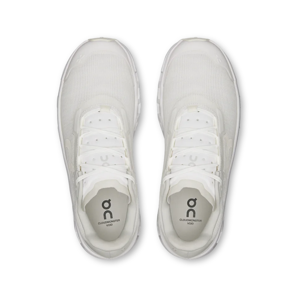On Cloudmonster Void White & White Feminino