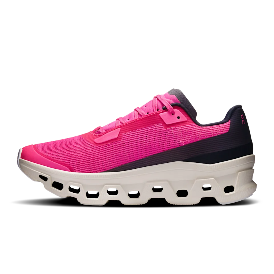 On Cloudmonster Void Pink & Ivory Feminino