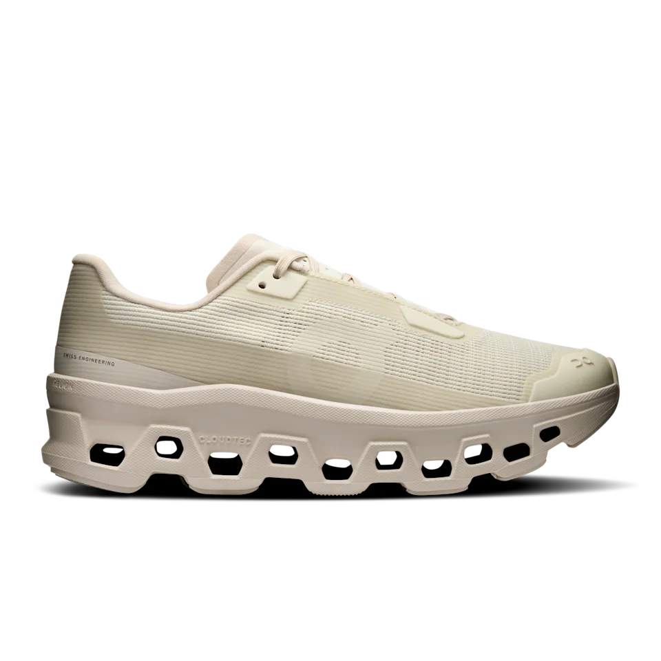 On Cloudmonster Void Ghost & Pearl Feminino