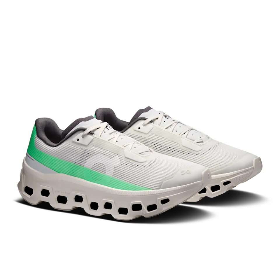 On Cloudmonster Void Ice & Verdite Feminino