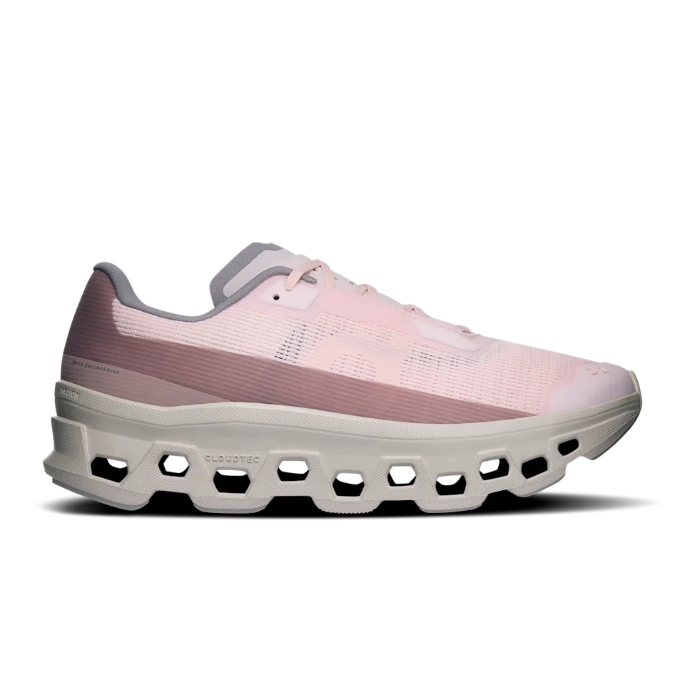 On Cloudmonster Void Salt & Biscuit Feminino