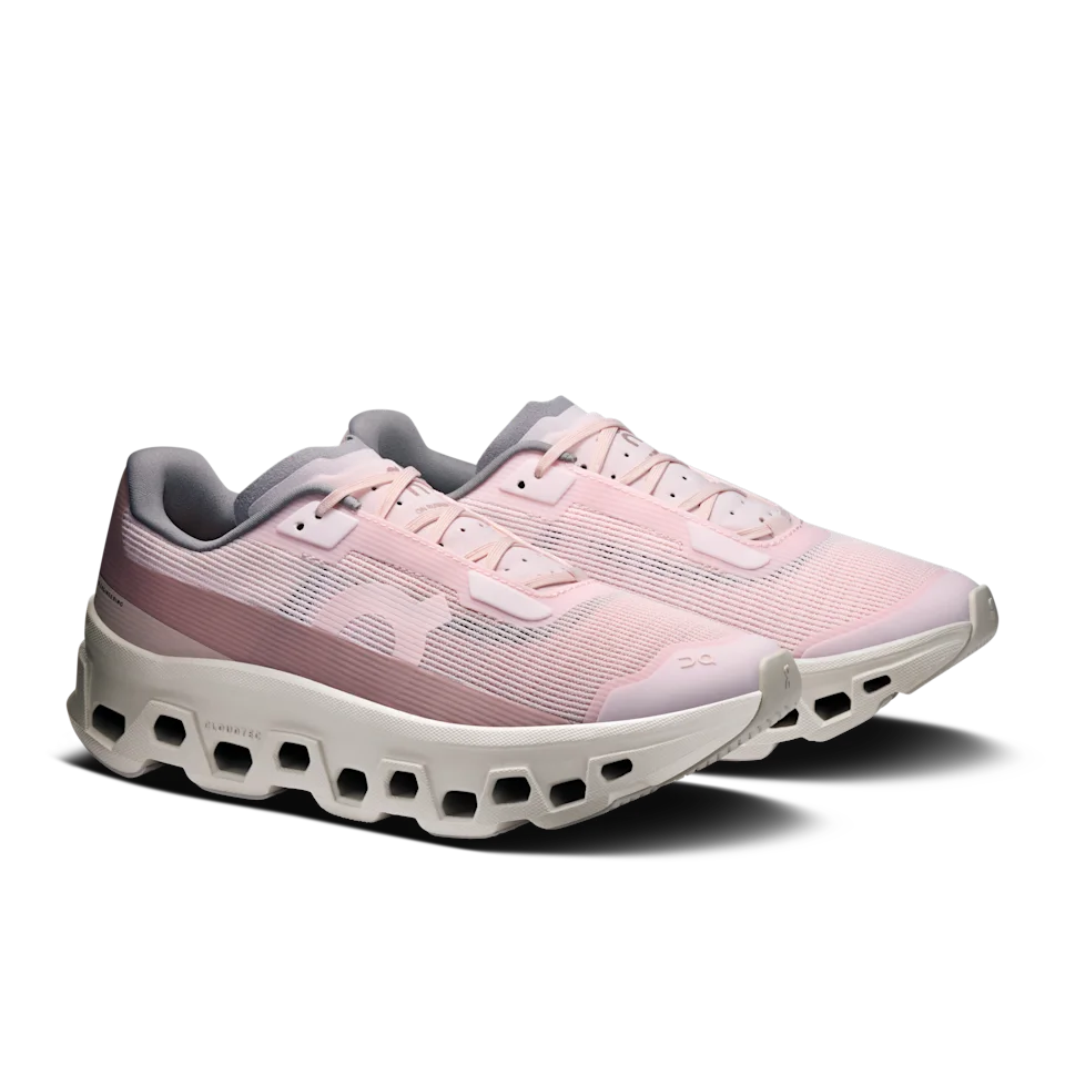 On Cloudmonster Void Salt & Biscuit Feminino