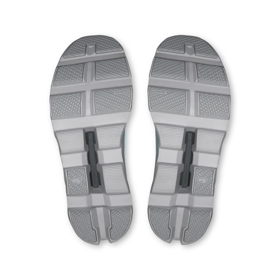 On Cloudmonster Void White & Aquamarine Feminino