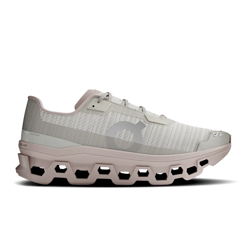 On Cloudmonster Void Ivory & Doe Feminino