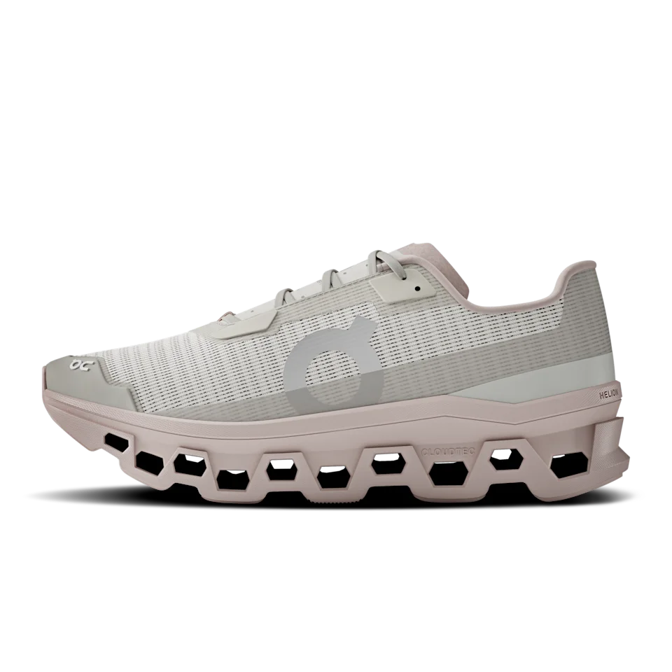 On Cloudmonster Void Ivory & Doe Feminino