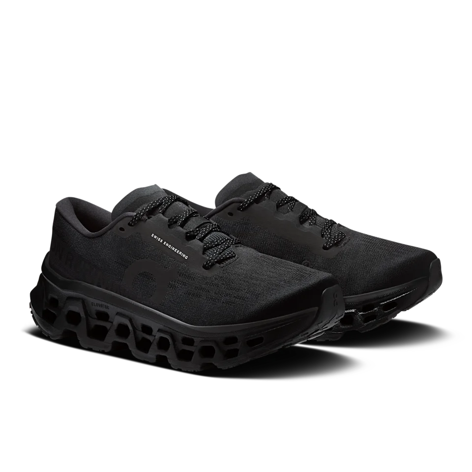 On Cloudmonster 3 Wide Black & Black Feminino