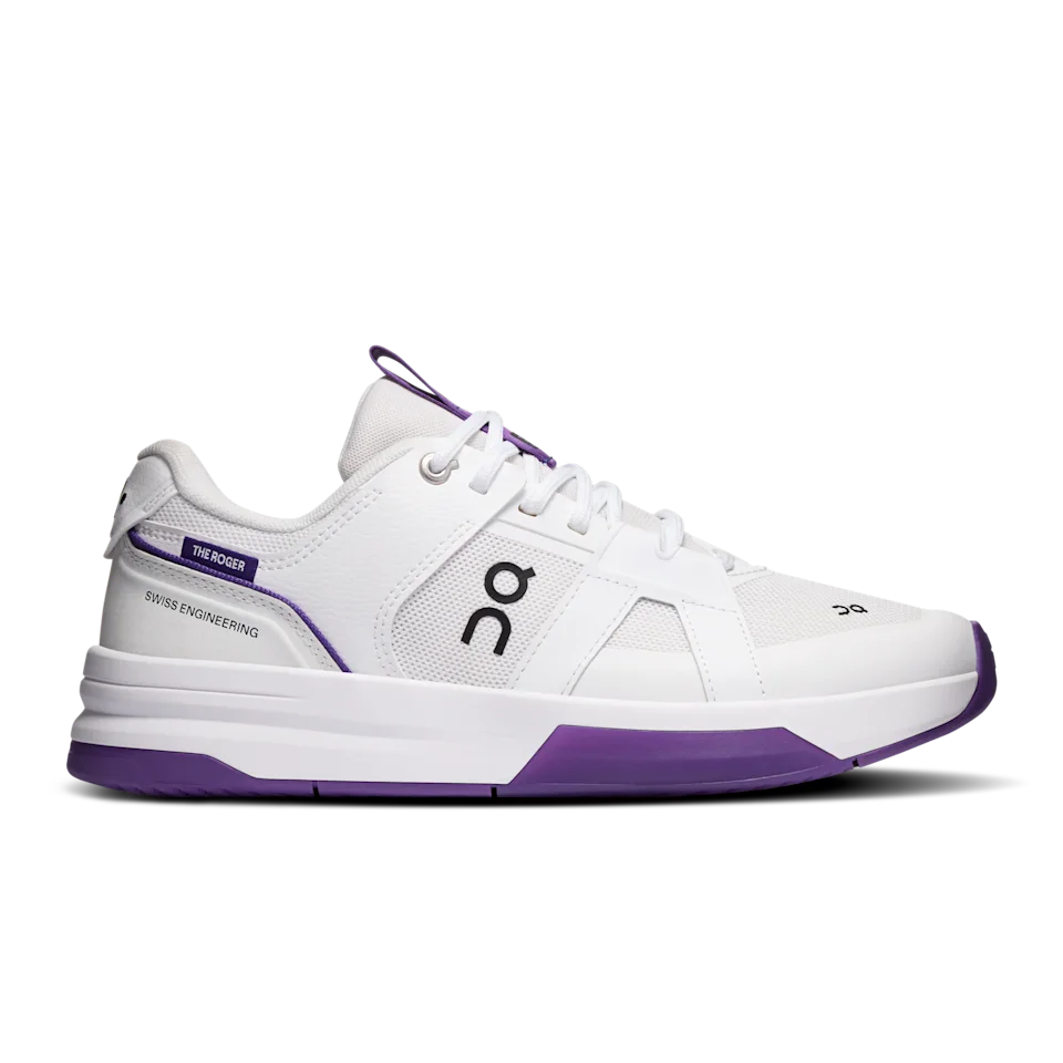 On THE ROGER Clubhouse Pro 2 White & Amethyst Feminino