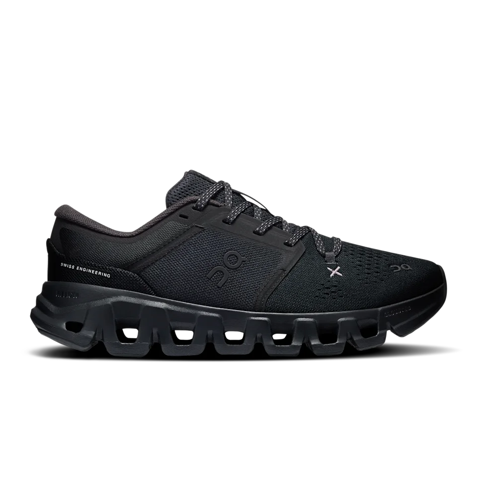 On Cloud X 5 Black & Black Feminino