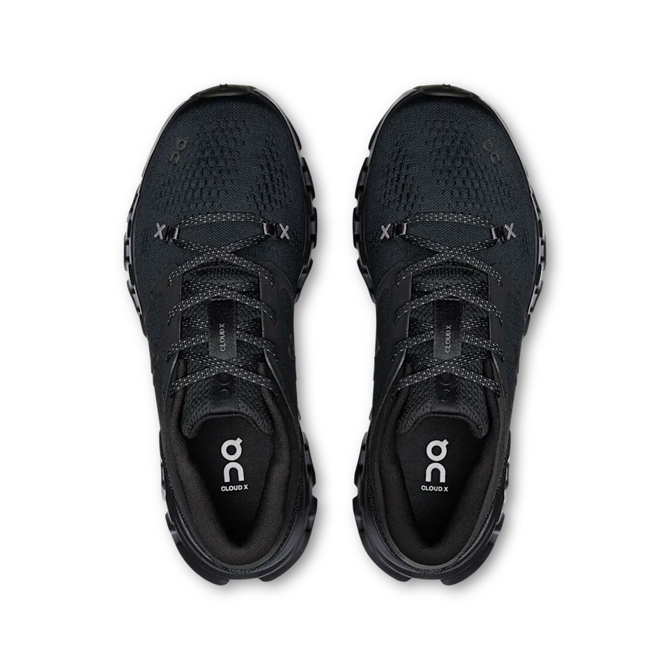 On Cloud X 5 Black & Black Feminino
