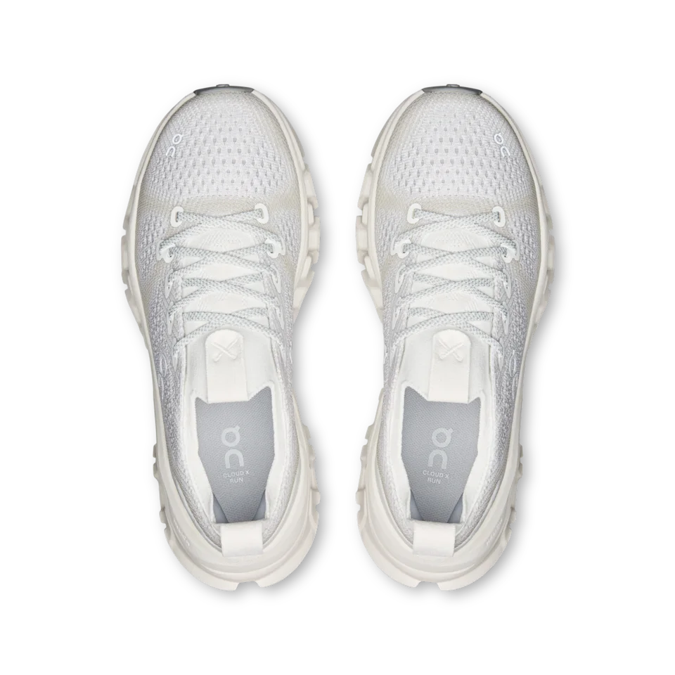 On Cloud X Tempo Ivory & Ice Feminino
