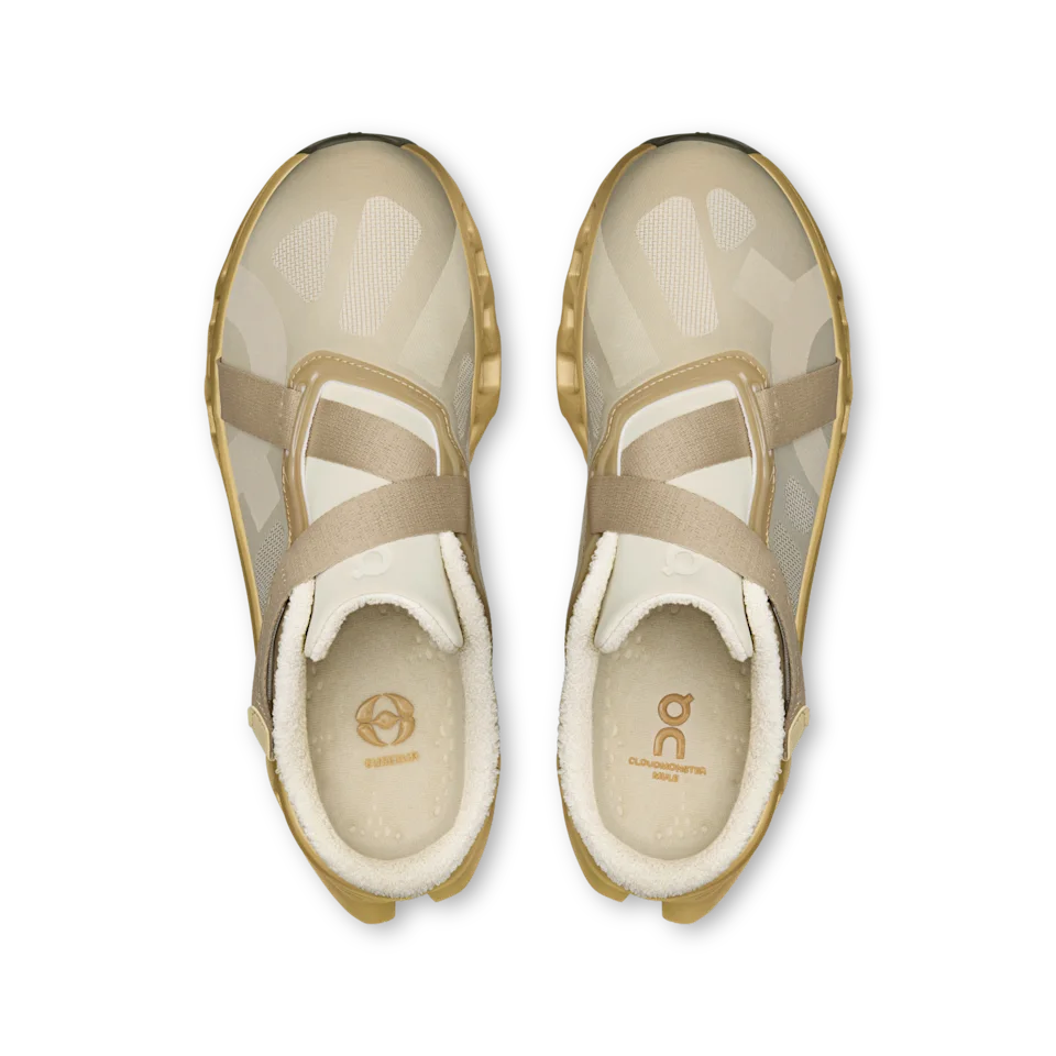On Cloudmonster 3 Mule Loess & Hare Feminino