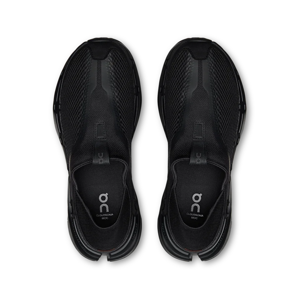 On Cloudsoma Moc Black & Black Feminino
