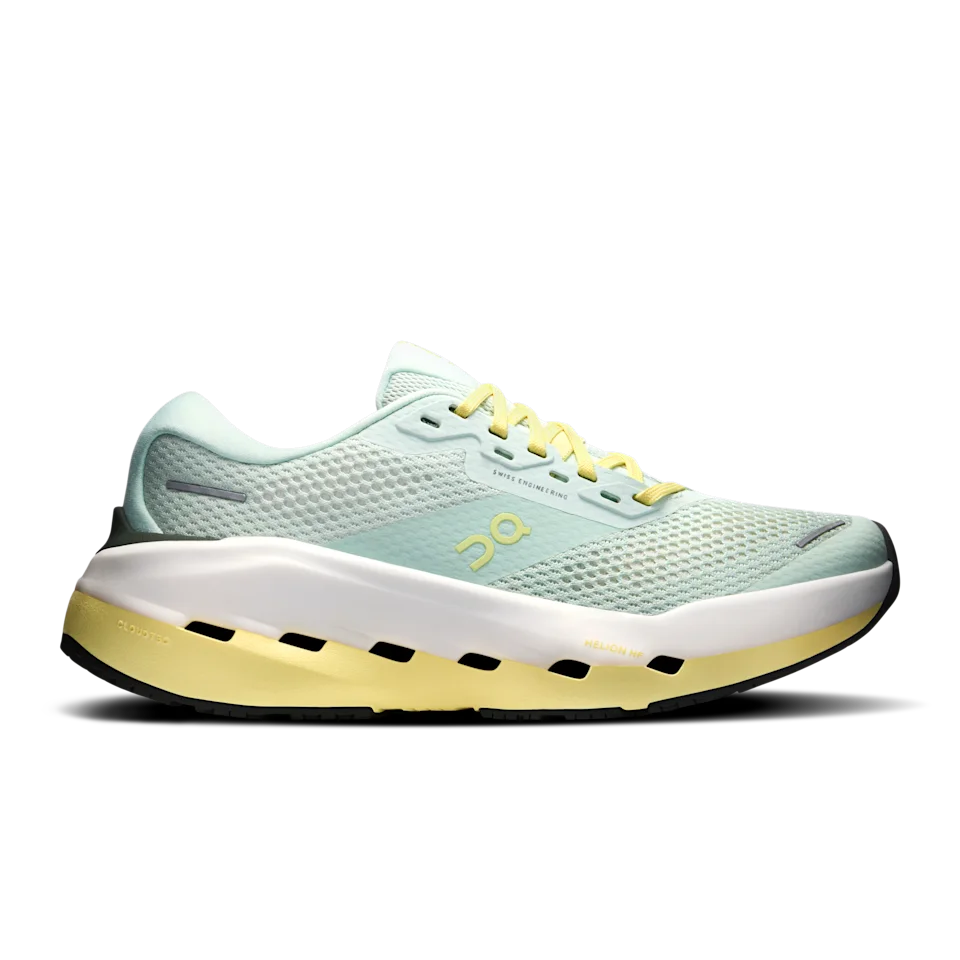 On Cloudrunner 3 Max LN1 Fresco & Gild Feminino – Corridas diárias, corridas longas, estabilidade