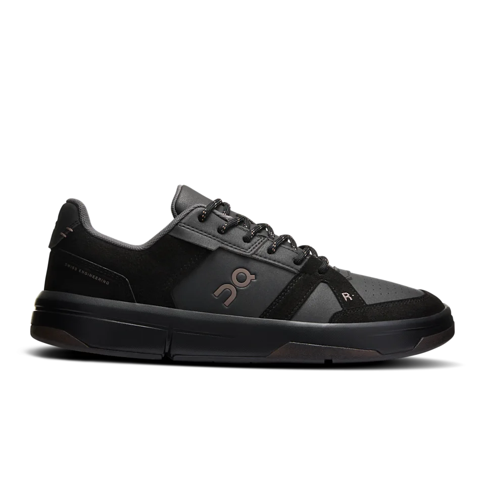 On THE ROGER Clubhouse Black & Ash Feminino – Estilo tenista, uso diário