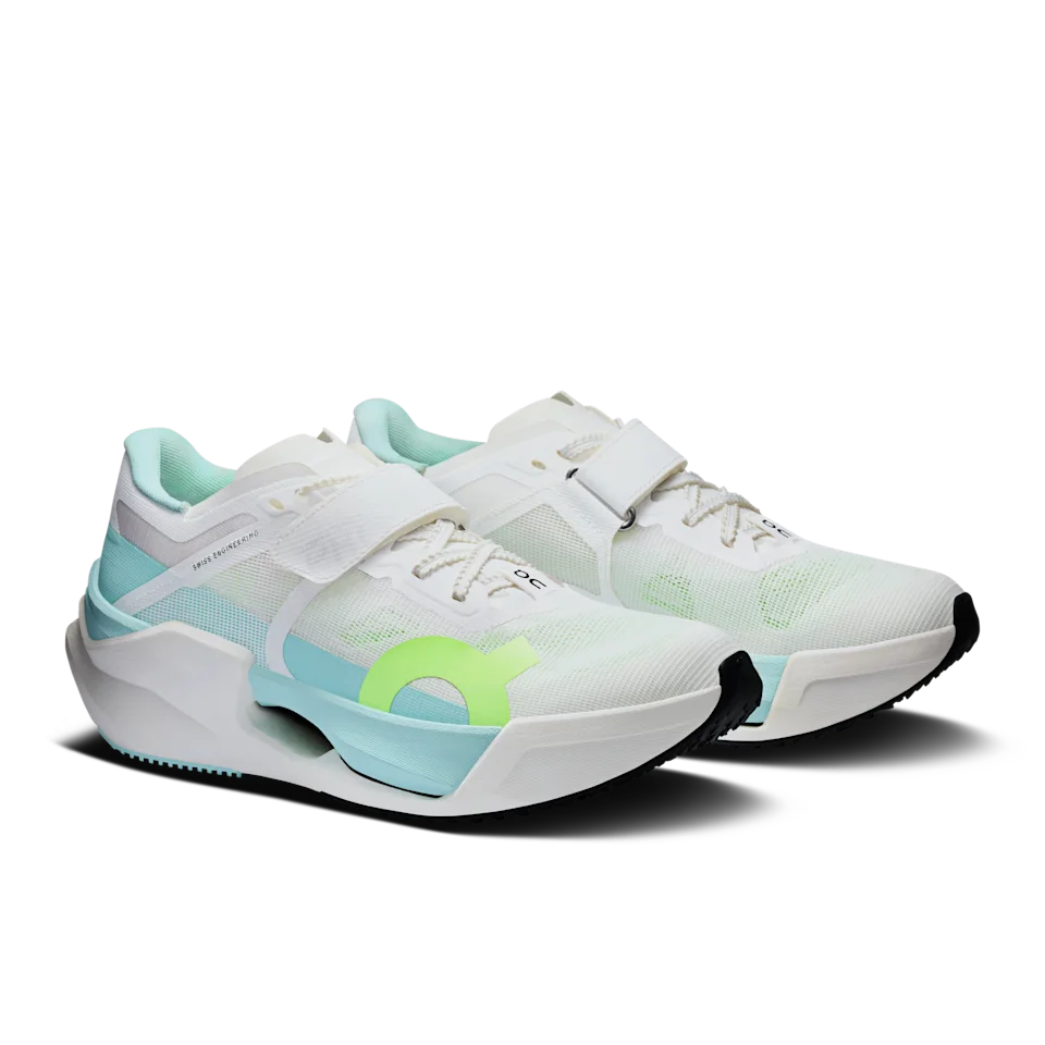 On Cloud X Tempo Pro White & Celeste Feminino