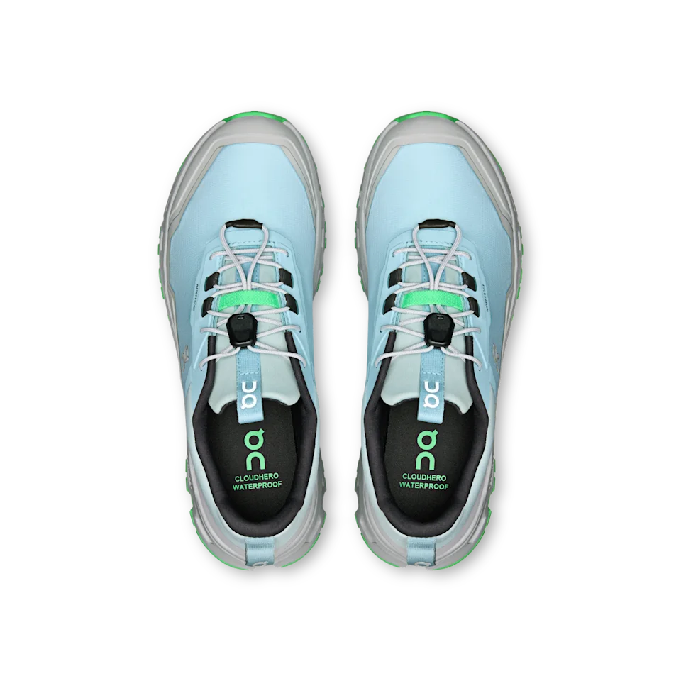 On Cloudhero Waterproof Topaz & Glacier 
