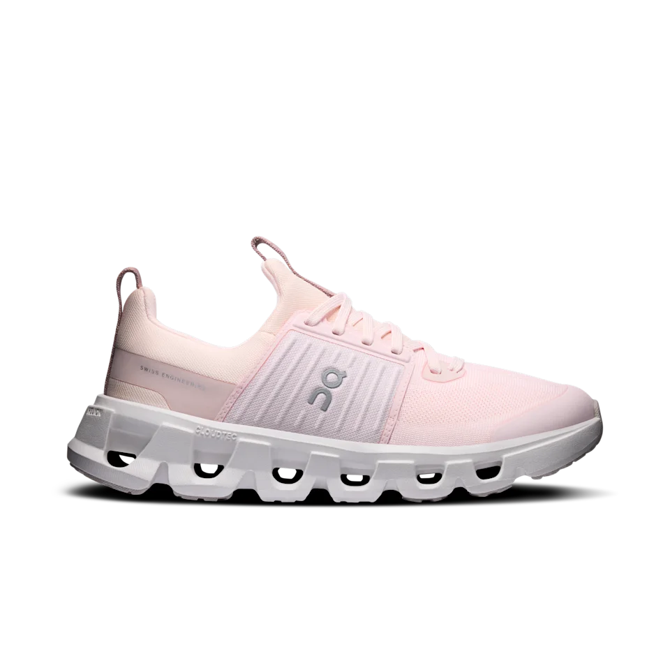 On Cloudswift Youth Salt & White Juvenil – CloudTec® adaptada, inspirada em corrida, brincar o dia todo