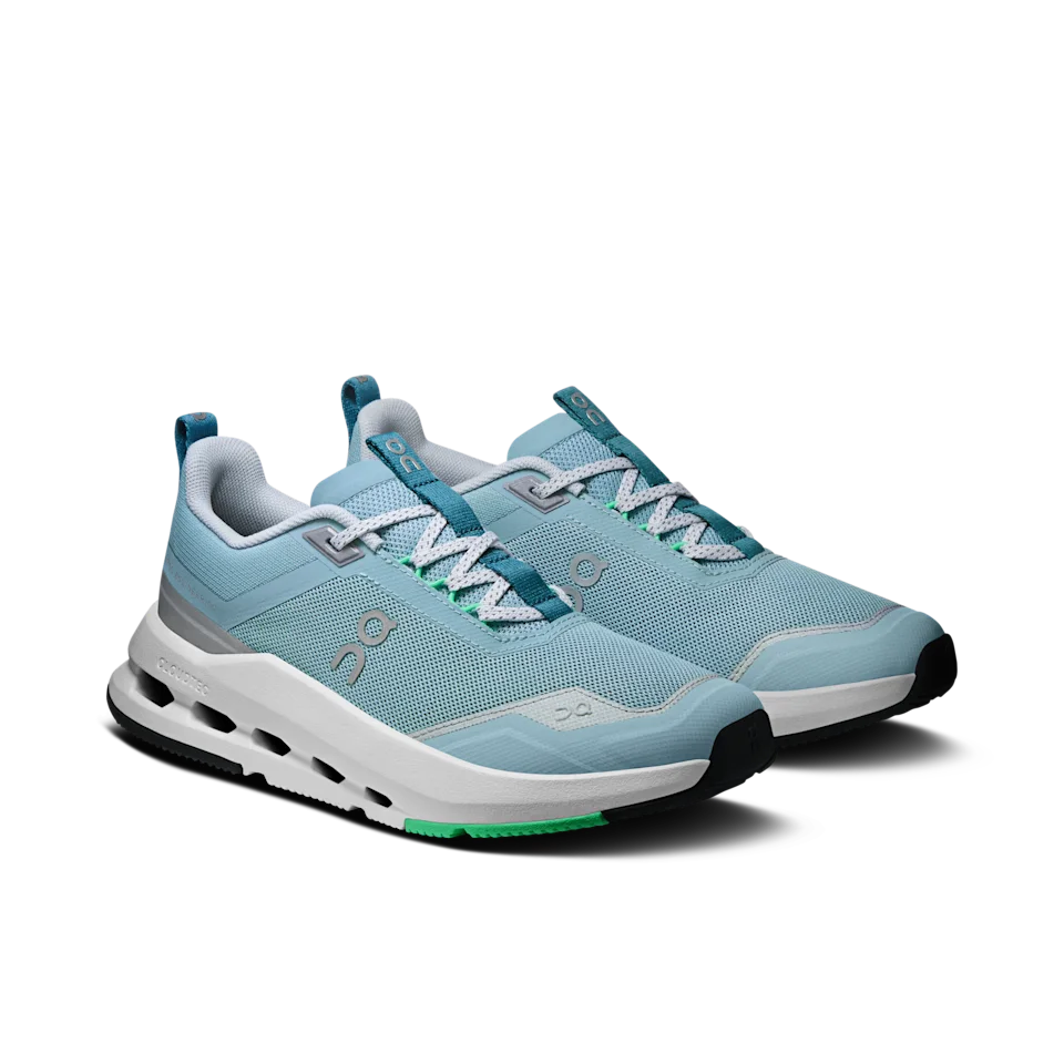 On Cloudnova Youth Wash & White 