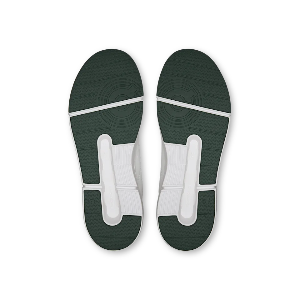 On THE ROGER Youth White & Olive 