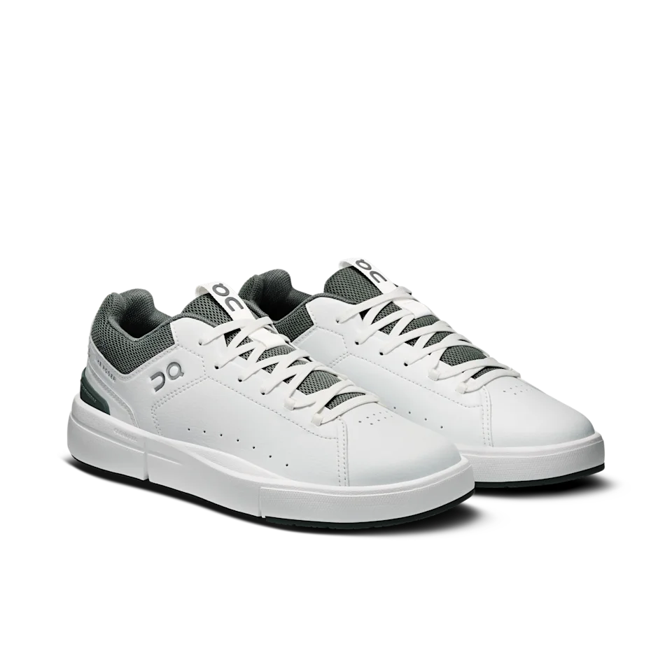 On THE ROGER Youth White & Olive 