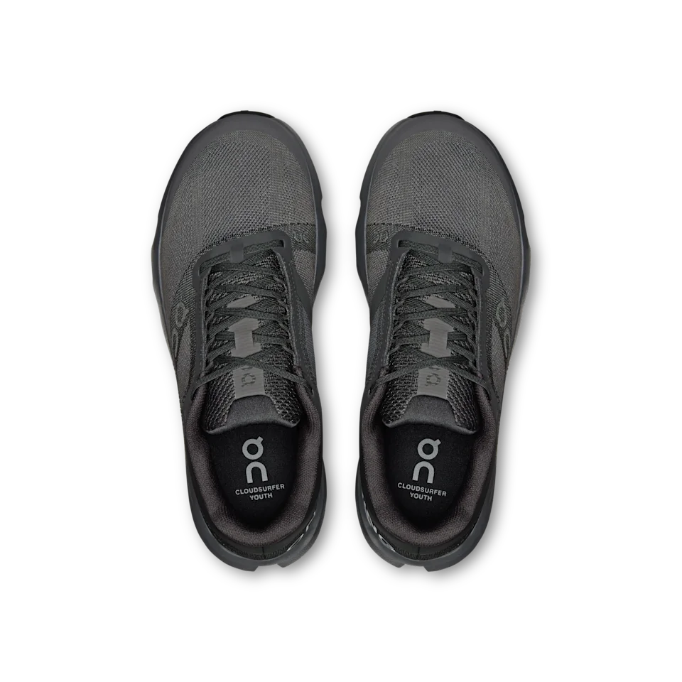 On Cloudsurfer Youth Black & Eclipse 