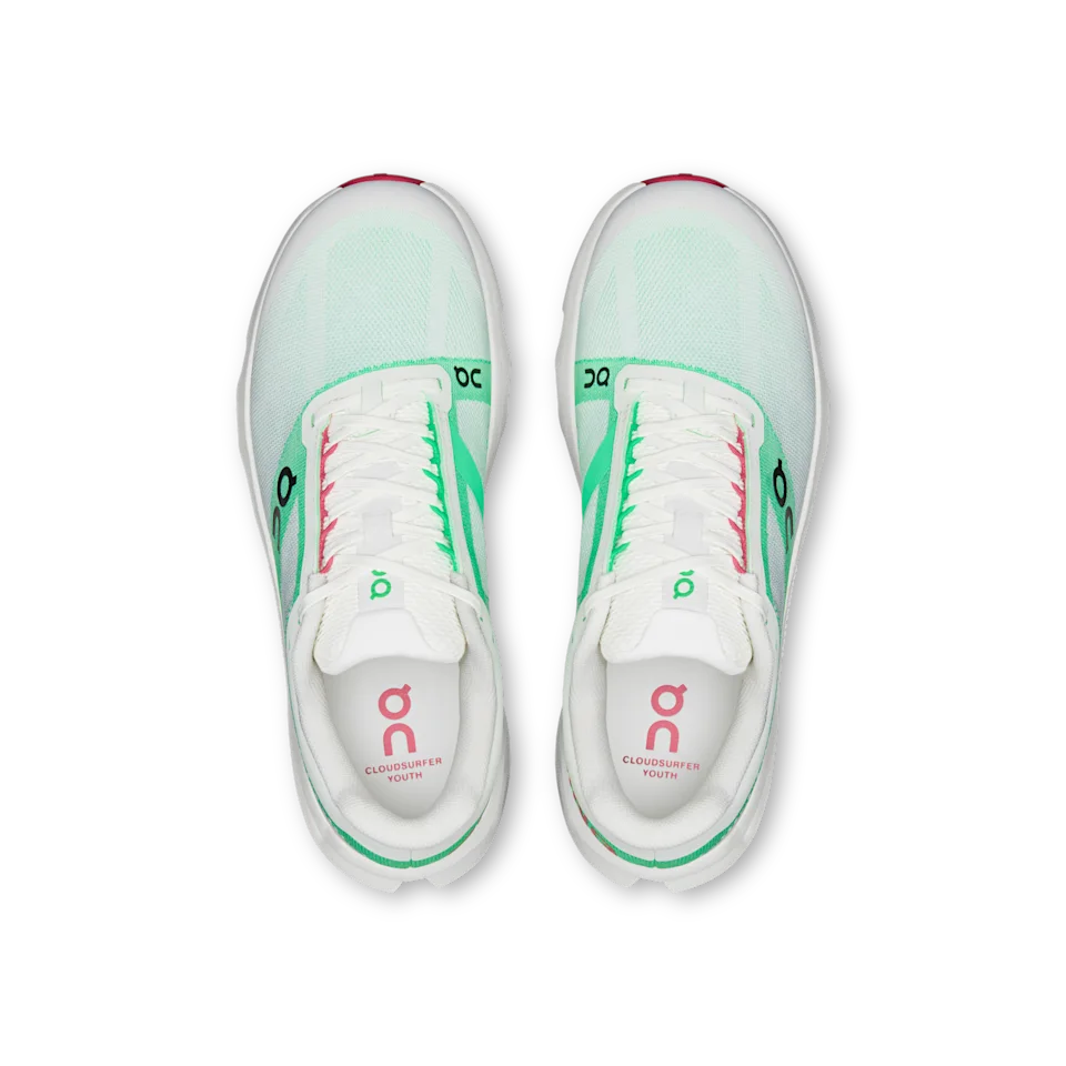 On Cloudsurfer Youth Verdite & Ivory 