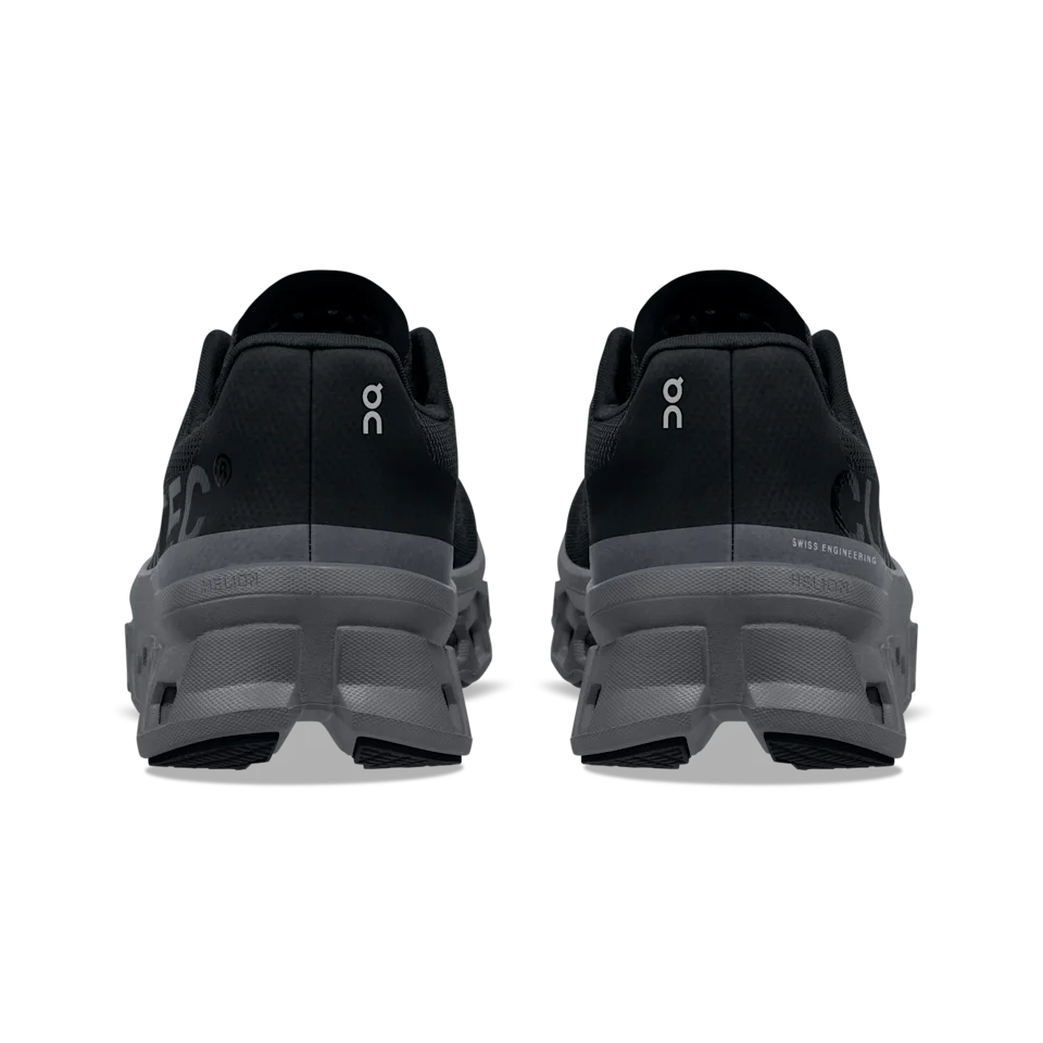 On Cloudmonster Black & Magnet Masculino
