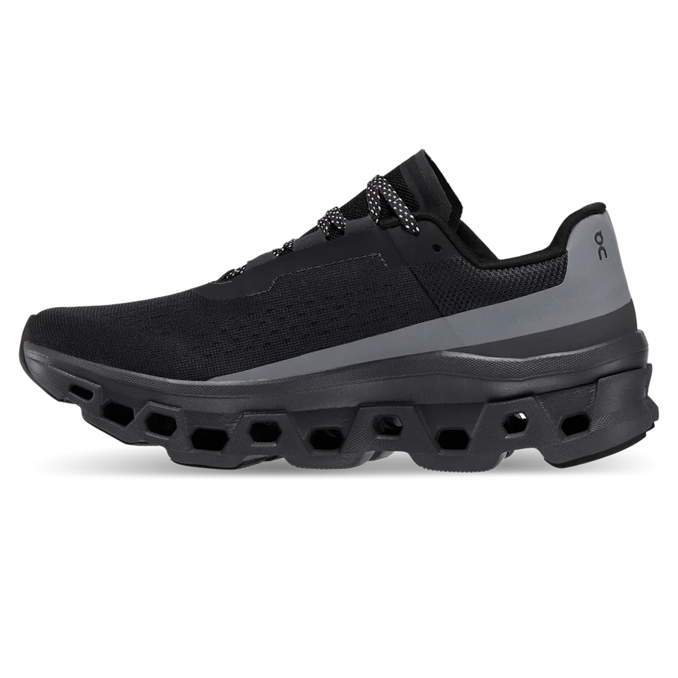 On Cloudmonster Lumos Black Feminino