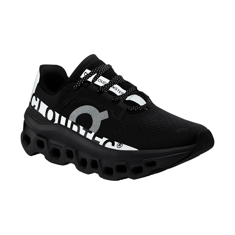 On Cloudmonster Lumos Black Feminino
